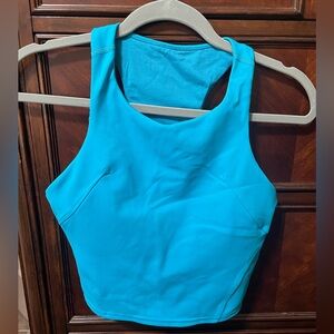 lululemon invigorate training tank top - turquoise tide